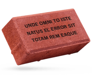 4” x 8” Personalized Brick