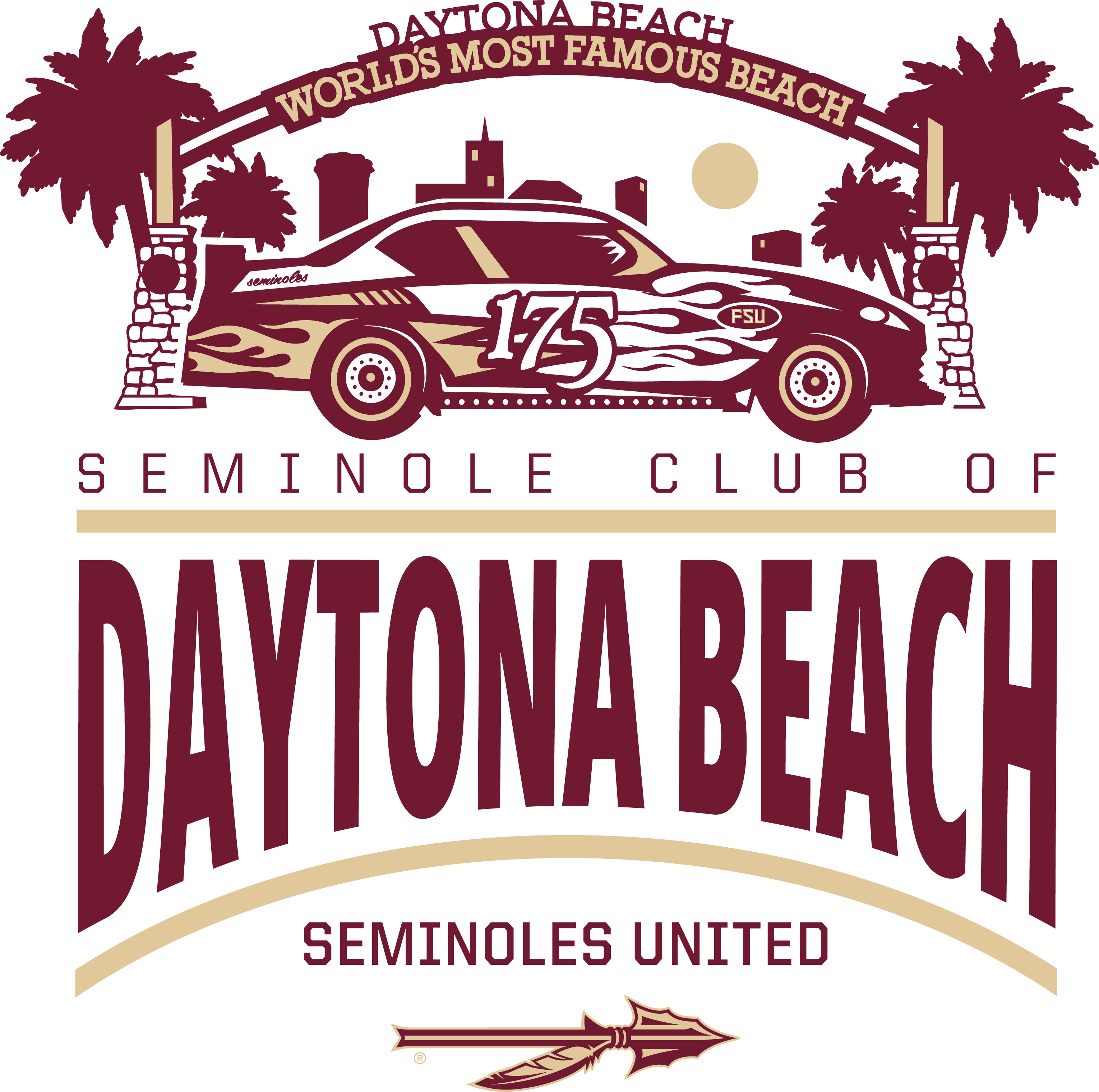 Seminole Club of Daytona Beach logo.