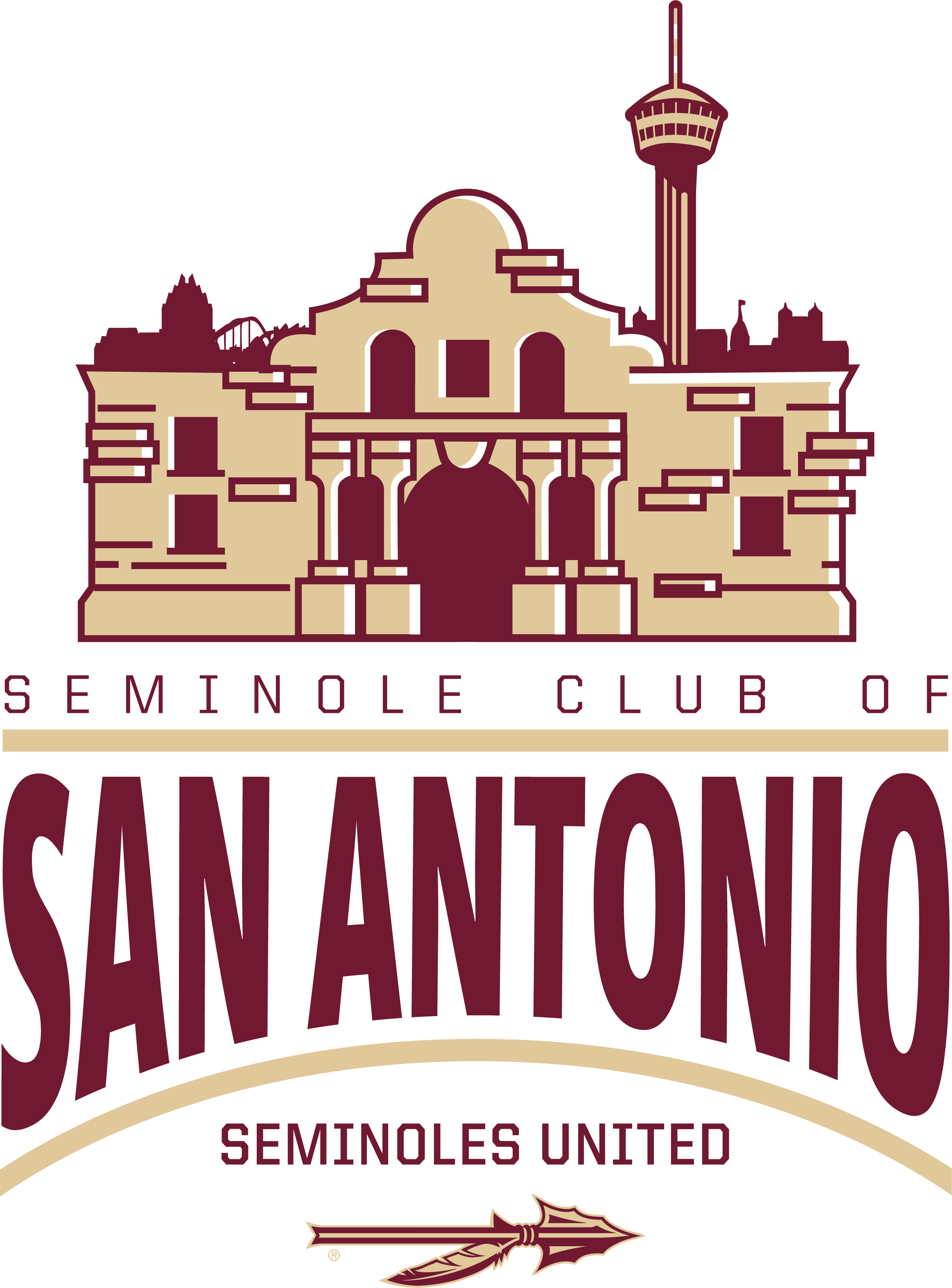 Seminole Club of San Antonio logo.