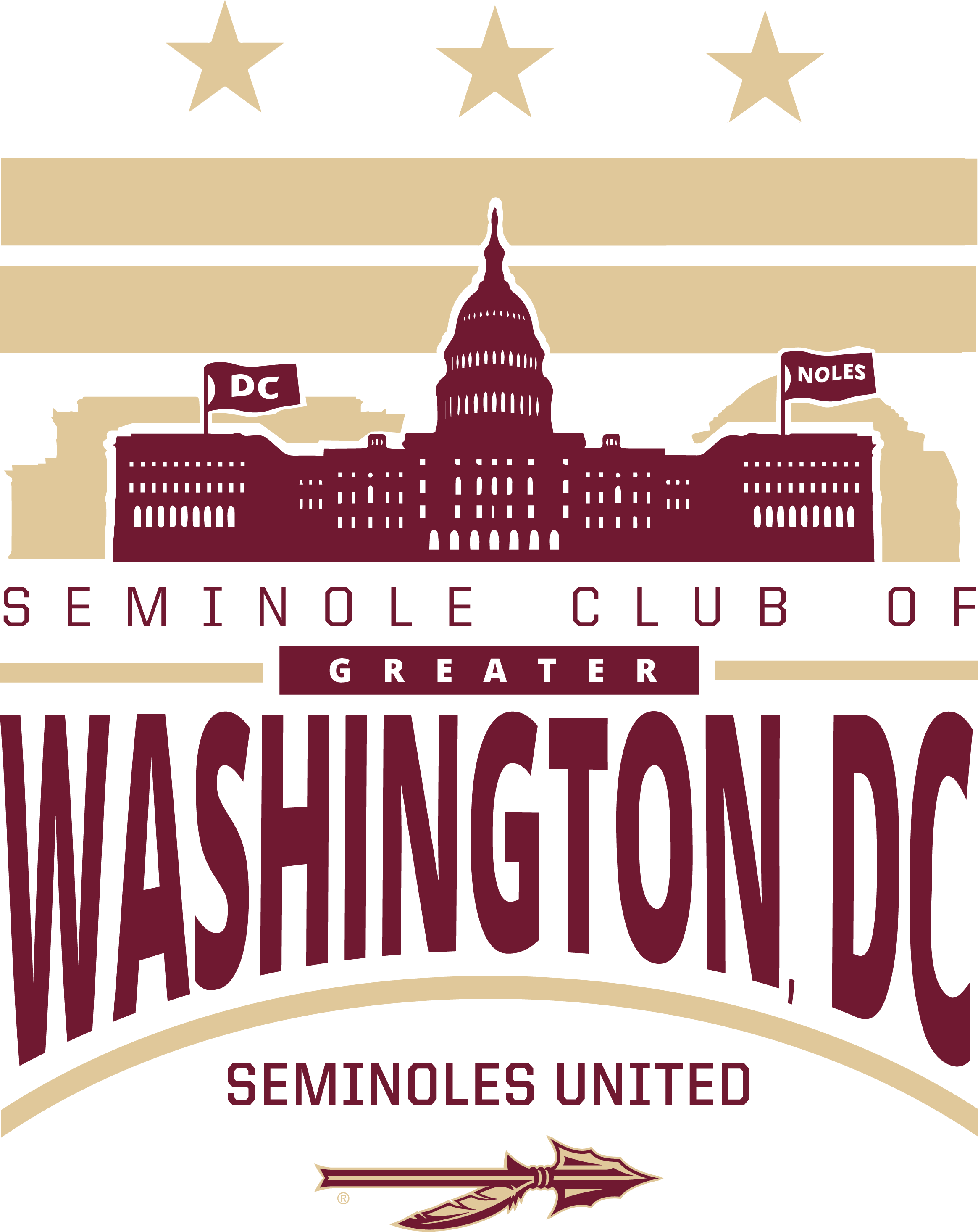 Seminole Club of Greater Washington, D.C. logo.